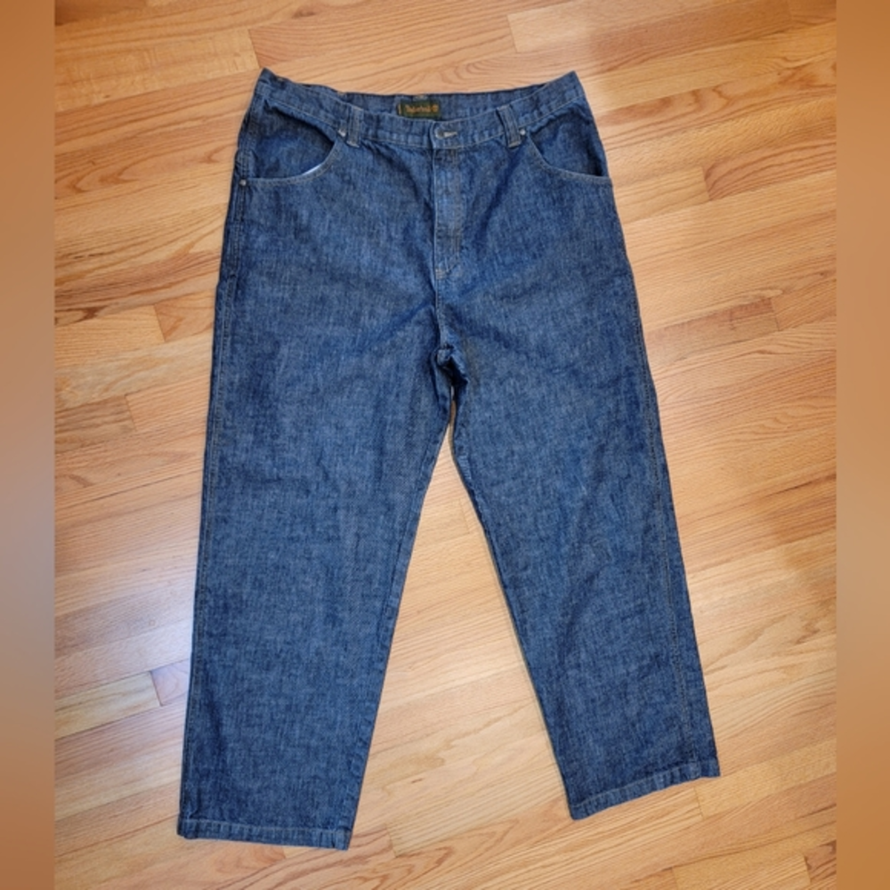 Vintage Timberland Straight‎ Wide Leg Jeans W38 L32